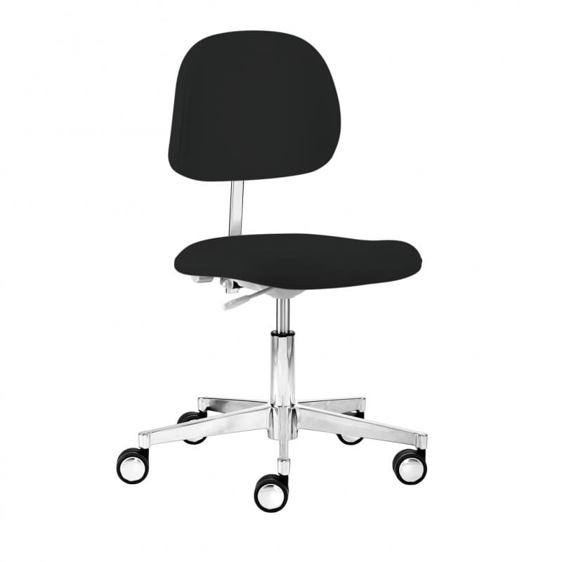 Drehhocker myXPERT für Medizinbereich - mit stufenloser Höhenverstellung und ergonomischer Sitzfläche - Med-Praxisbedarf