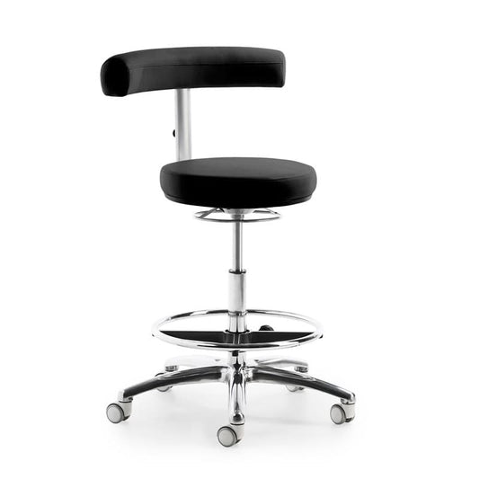 MyQuIZZ Funktionshocker für Großgewachsene - höhenverstellbar von 54 bis 74 cm - Med-Praxisbedarf