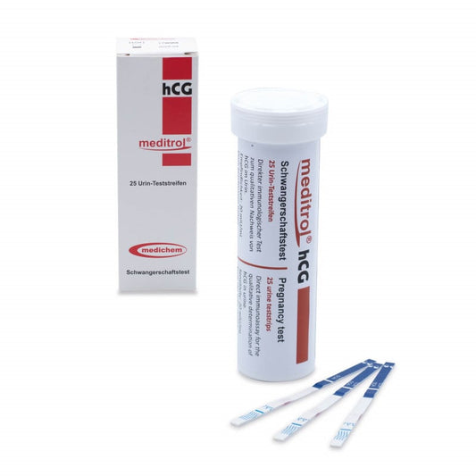 hCG Schwangerschaftstest meditrol® - früher Nachweis, visueller Schnelltest - Med-Praxisbedarf