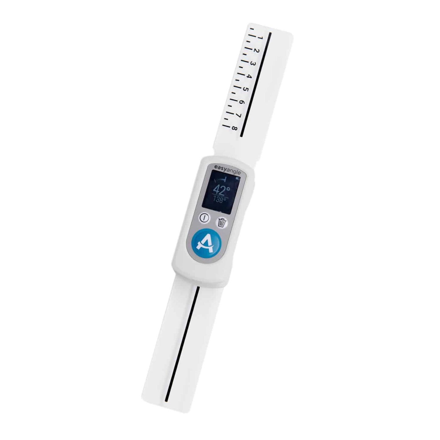 EasyAngle Bedienung am Kniegelenk - praktische Anwendung des digitalen Goniometers in der Praxis - Med-Praxisbedarf