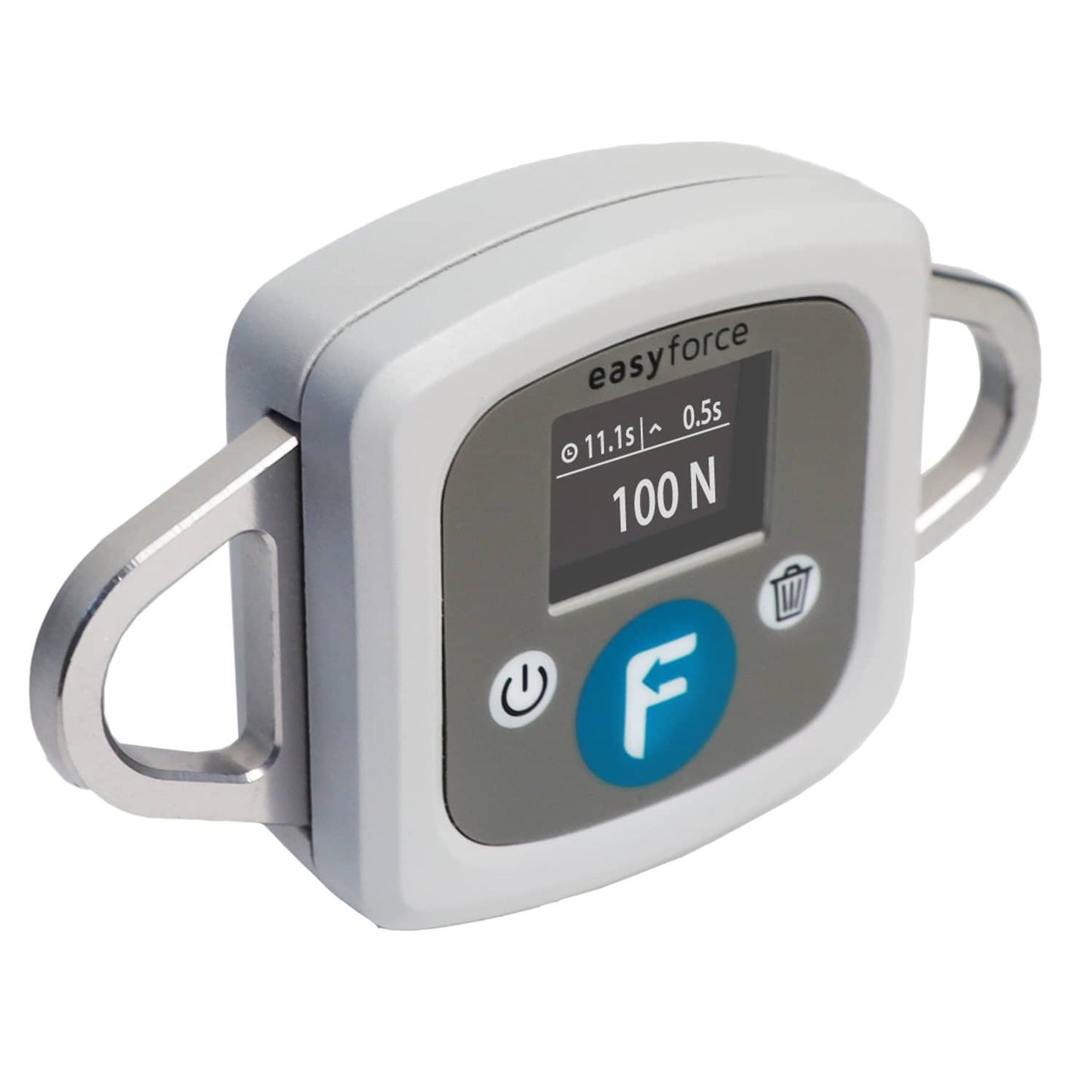 EasyForce Dynamometer in Anwendung an der Hand - Handkraftmessung mit digitaler Präzision - Med-Praxisbedarf