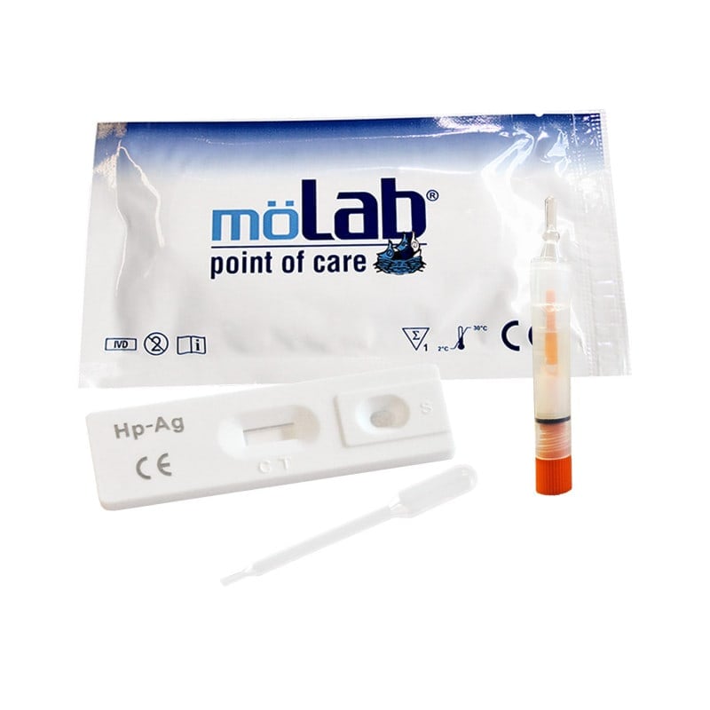 Helicobacter pylori Stuhltest für zu Hause - qualitativer Nachweis von H. pylori Antigenen - Med-Praxisbedarf