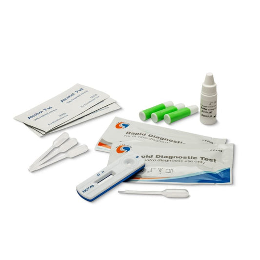 Orient Gene HCV-Schnelltest - qualitativer Nachweis von HCV-Antikörpern für professionelle Diagnostik - Med-Praxisbedarf