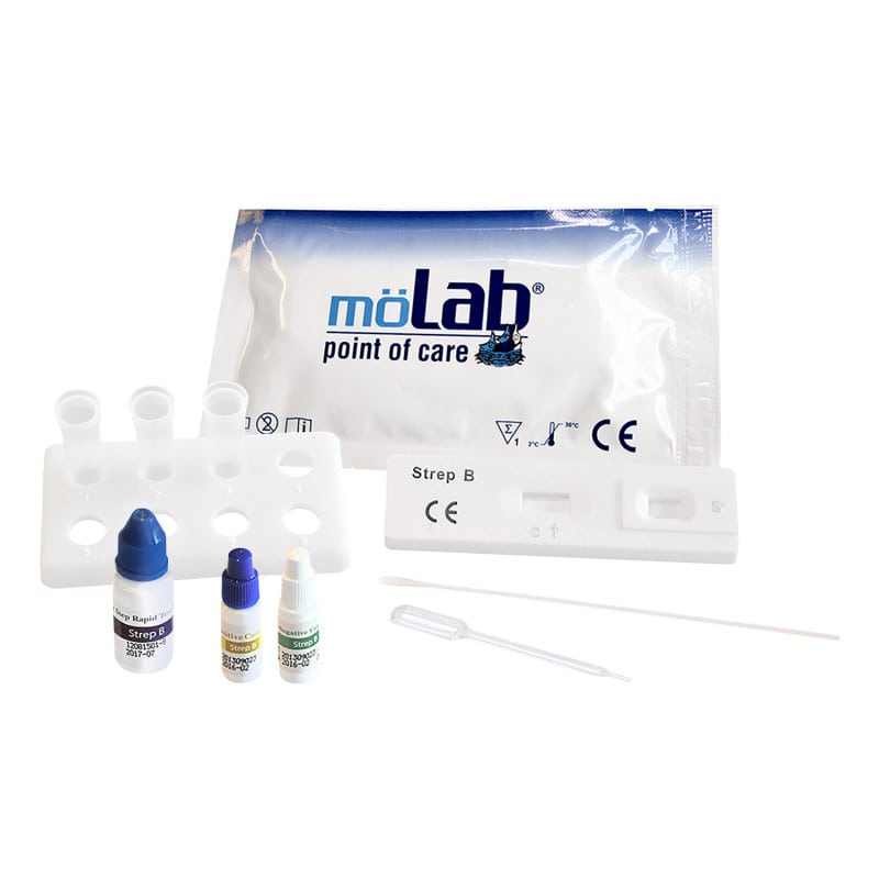 mö-screen Strep-B-Schnelltest für Schwangerschaft - Nachweis von Streptokokken-B-Antigenen - Med-Praxisbedarf