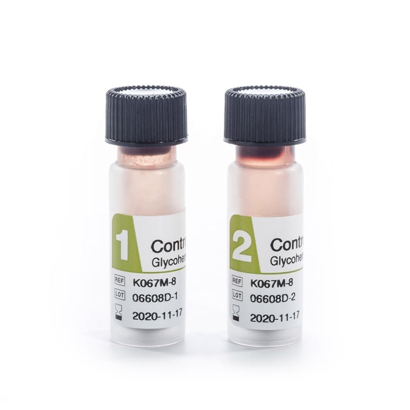 Audit MicroControl von nal von Minden - Kontrollset für wöchentliche Überprüfung des Clover A1c Geräts - Med-Praxisbedarf