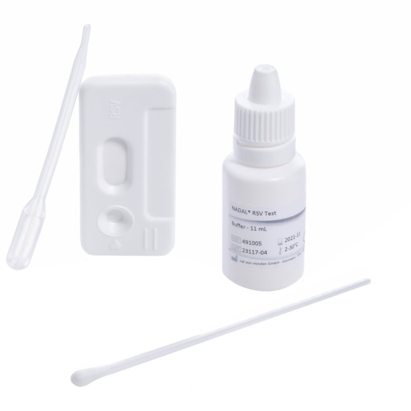 RSV Test für Respiratorisches-Synzytial-Virus - für Nasenabstrich, qualitativer Nachweis - Med-Praxisbedarf