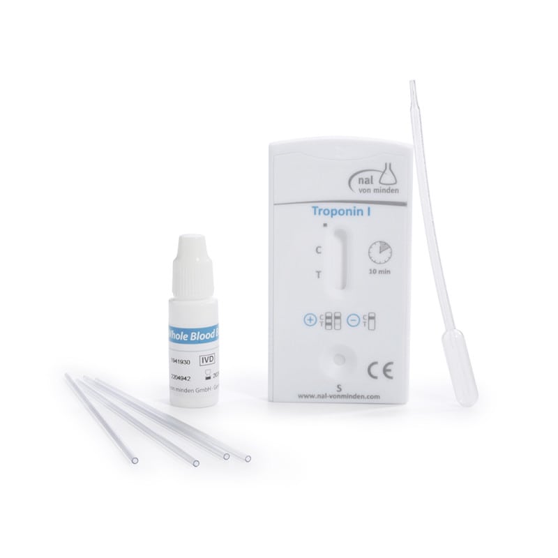 NADAL Troponin I Test - Qualitativer Nachweis von kardialem Troponin im Lateral-Flow-Format - Med-Praxisbedarf