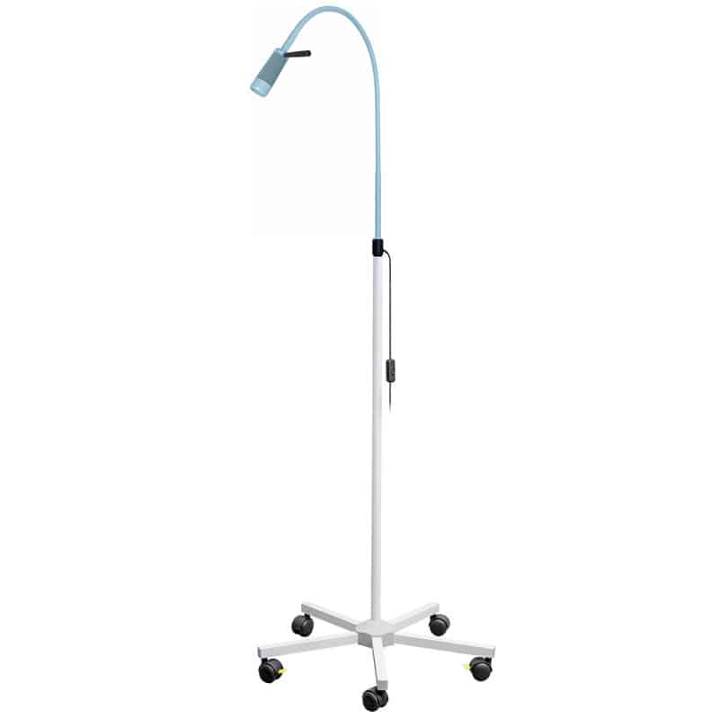 Arztleuchte Luxamed LED - Nahaufnahme des Schalters und der Verarbeitung - Med-Praxisbedarf